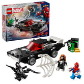 Lego Spiderman vs Venom Muscle Car