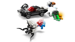 Lego Spiderman vs Venom Muscle Car