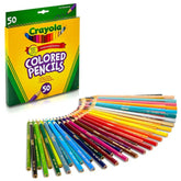 Crayola Colored Pencils Long Pack of 50
