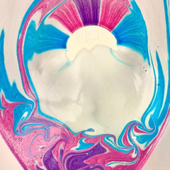 Zimpli Kids Baff Bomb White Rainbow Effect