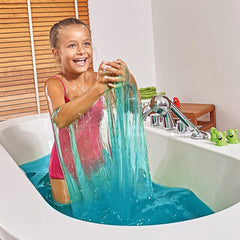 Zimpli Kids Glitter Slime Baff Orange & Aqua 600g