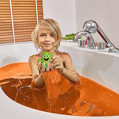 Zimpli Kids Glitter Slime Baff Orange & Aqua 600g