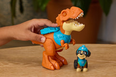 Paw Patrol: The Dino Movie Roaring Timmy with Rex Figure