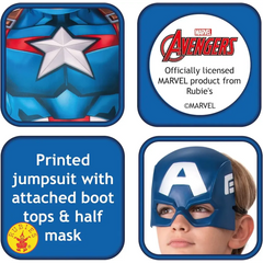 Rubies Costume Captain America Classic Medium
