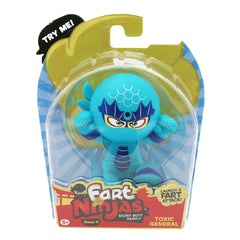 Fart Ninjas 4 Pack Series 11 Mini Action Figures with Realistic Fart Noises Assortment