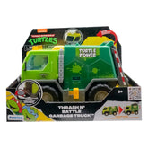 TMNT THRASH N BATTLE GARBAGE TRUCK B/O