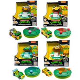 TMNT RC MICRO SHELL RACERS 4ASST B/O