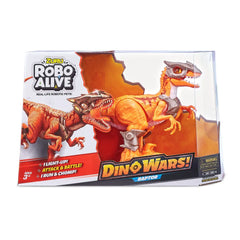 ROBO ALIVE DINO WARS SERIES 1 RAPTOR B/O
