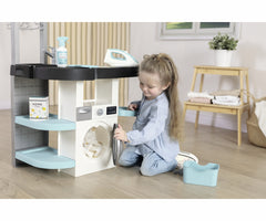 Smoby Rowenta Wash & Clean Laundry Room Playset 3-in-1 Kids Household Toy