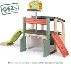 Smoby Fun Center Playset With Slide For Kids