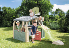 Smoby Fun Center Playset With Slide For Kids