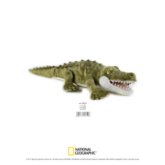 Natgeo Plush Premium Alligator 10 Inch