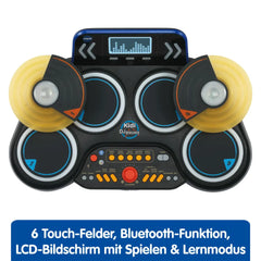 VTech Kidi DJ Drums - Electronic Drums with Light Effects and Learning Mode - For Children