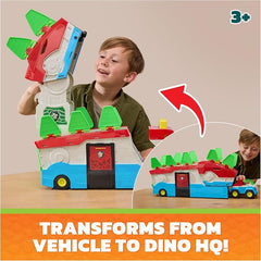 Paw Patrol: The Dino Movie 2-in-1 Dino Headquarters Playset for Kids