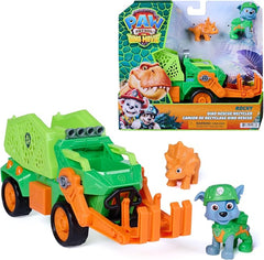 Paw Patrol: The Dino Movie Rocky’s Dino Rescue Recycler Vehicle with Rocky & Dino Figures