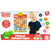 Hapee Capee Bilingual Alphabet Poster English/Arabic Battery Operated