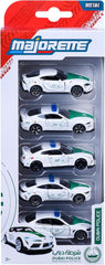 Majorette Dubai Police Die-cast Gift Set 5-pieces 1:64
