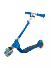 Globber Flow Foldable Junior Lights 2 Wheels Scooter Ride-On Navy Blue