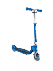 Globber Flow Foldable Junior Lights 2 Wheels Scooter Ride-On Navy Blue