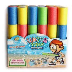 Power Joy Foam Water Gun Caliber Kids Outdoor Blaster 30x6cm