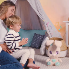 Peekapets Interactive Bunny Plush Battery Operated