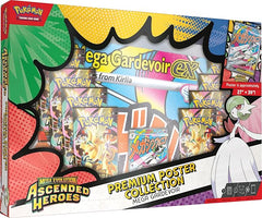 Pokémon Mega Evolution: Ascended Heroes - Premium Poster Collection - Mega Lucario ex or Mega Gardevoir ex