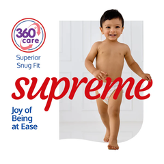 LuvLap Supreme Baby Diaper Pants Medium (7–12 kg) – Ultra Absorbent, Soft & Leak Protection, 16 Pieces