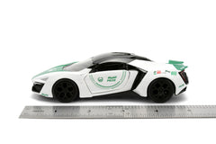 Jada Dubai Police Die-Cast with Motor Lykan Hyper Sport 1:32