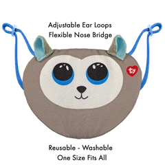 Ty Mask Husky Slush Gray Woc