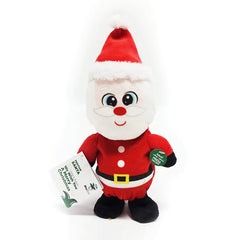 Christmas Walk And Sing Plush Santa Battery Operated