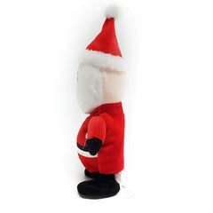 Christmas Walk And Sing Plush Santa Battery Operated