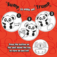 Windy Bums Soft Toys Panda Battery Operated