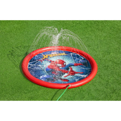 BESTWAY SPLASH PAD SPIDERMAN 165CM