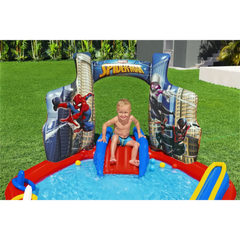 Spiderman Inflatable Play Center 2.11 m x 2.06 m x 1.27 m