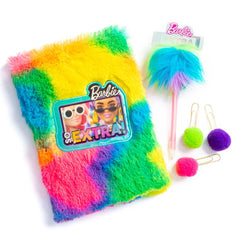 ADDO Barbie Fluffy Diary Set for Kids