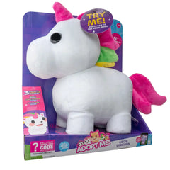 Adoptme Plush Neon Unicorn 12Inch B/O