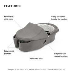 Stokke Xplory X Carry Cot Modern Grey