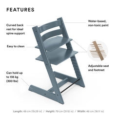 Stokke Tripp Trapp Chair Fjord Blue