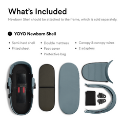 Stokke YOYO Newborn Shell Aqua