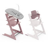 Stokke Tripp Trapp Chair + Baby & Newborn Set Heather Mauve