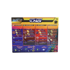 Takara Tomy Beyblade Beybattle Burst Energy Uprising 4-Pack C S5 with Launchers