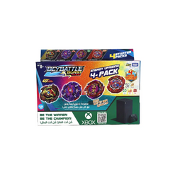 Takara Tomy Beyblade Beybattle Burst Energy Uprising 4-Pack C S5 with Launchers