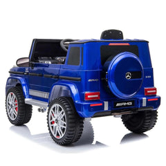 Mercedes Benz G63 Ride On Eva Wheel Blue