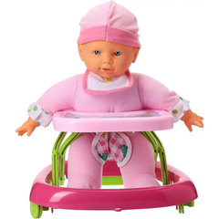 Bam Royal Baby Doll With Walker 30Cm