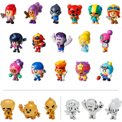 Brawl Stars Figure Blister 5 Pack 2-Inches
