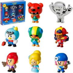 Brawl Stars Figure 8 Pack Deluxe Box 2-Inches