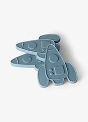 Citron Spaceship Reusable Ice Packs - Set of 3 for Lunch Boxes & Coolers