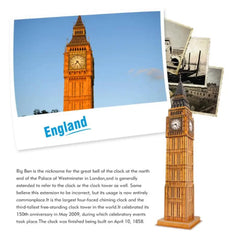 3D PUZZLE BIG BEN LONDON 44-PIECE