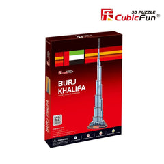 3D Puzzle Burj Khalifa 92 Pcs UAE