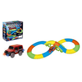Power Joy Magic Track 220-pieces 11Ft Battery Operated